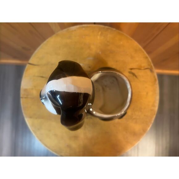 Vtg 60s Sick Basset Hound Dog Get Well Soon Ceramic Planter Japan MCM (5739) - Picture 6 of 10